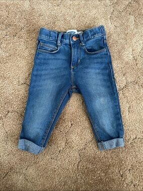 5/$25 Old Navy Blue Toddler Denim Jeans with Rolled Hems